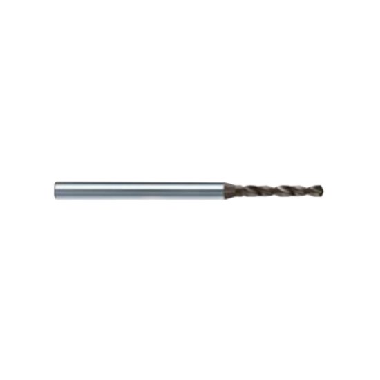 Picture of HAM TFR30-1301-0100 TA 1.00mm Solid Carbide Twist Drill, 2 Flutes, TA Coated, Non-Coolant
